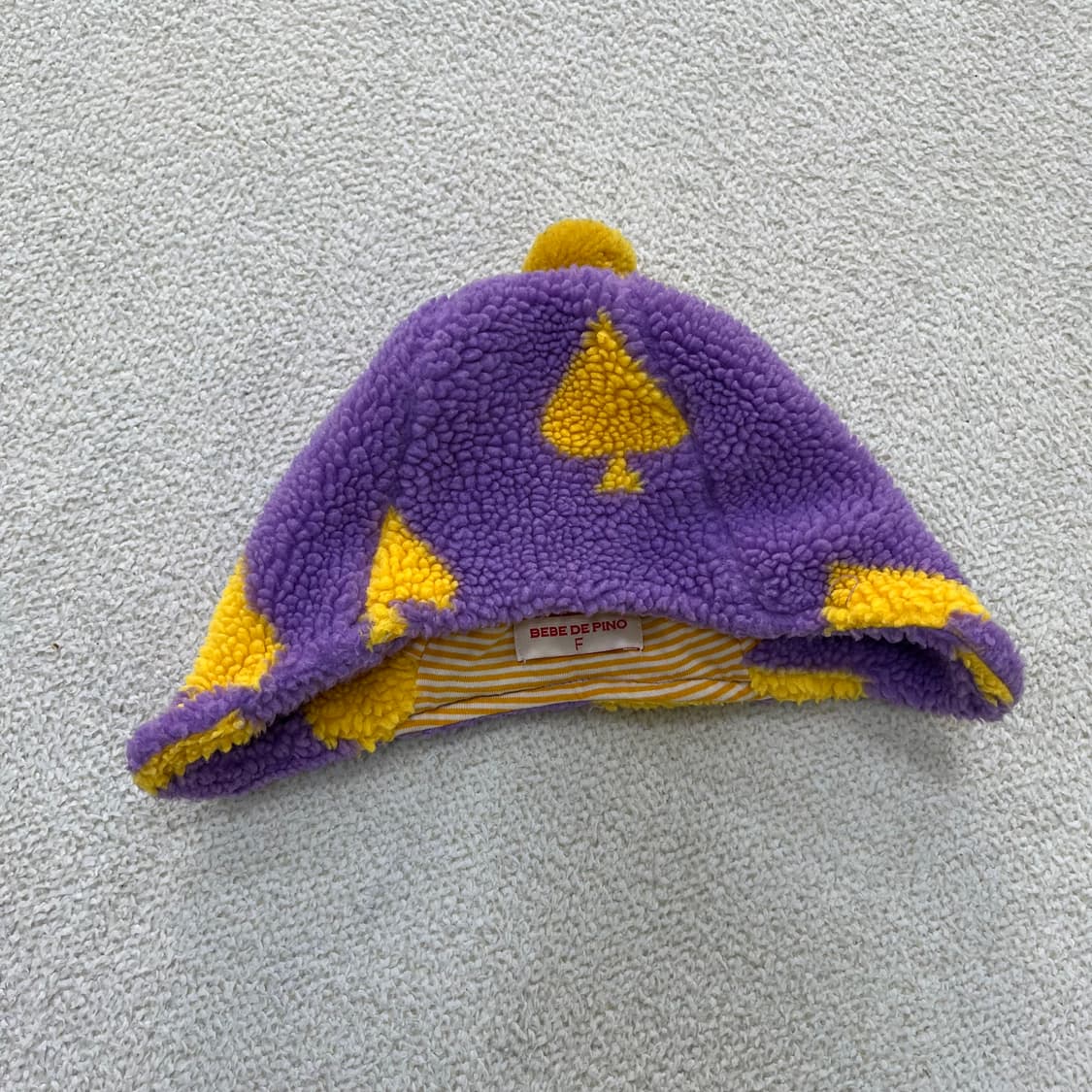 100 베베드피노 뽀글이 모자 맨투맨 0402M 상품이미지9