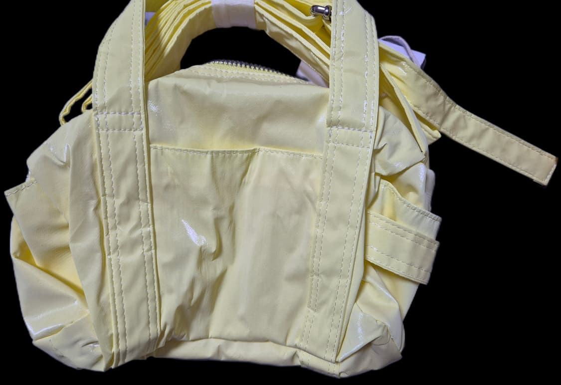 (새상품) 마뗑킴 미니 더플백 라이트 핑크 / 옐로우 상품이미지5