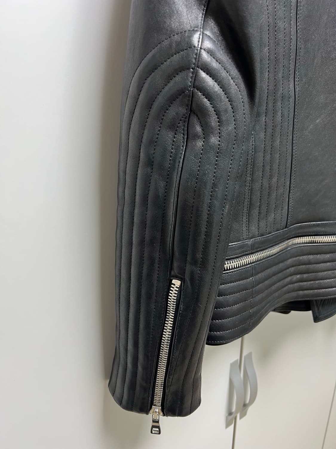 Balmain 레더 자켓 IT 48 상품이미지3