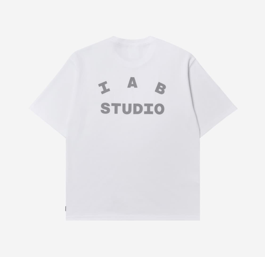 아이앱 스튜디오 티셔츠 화이트 그레이 상품이미지1