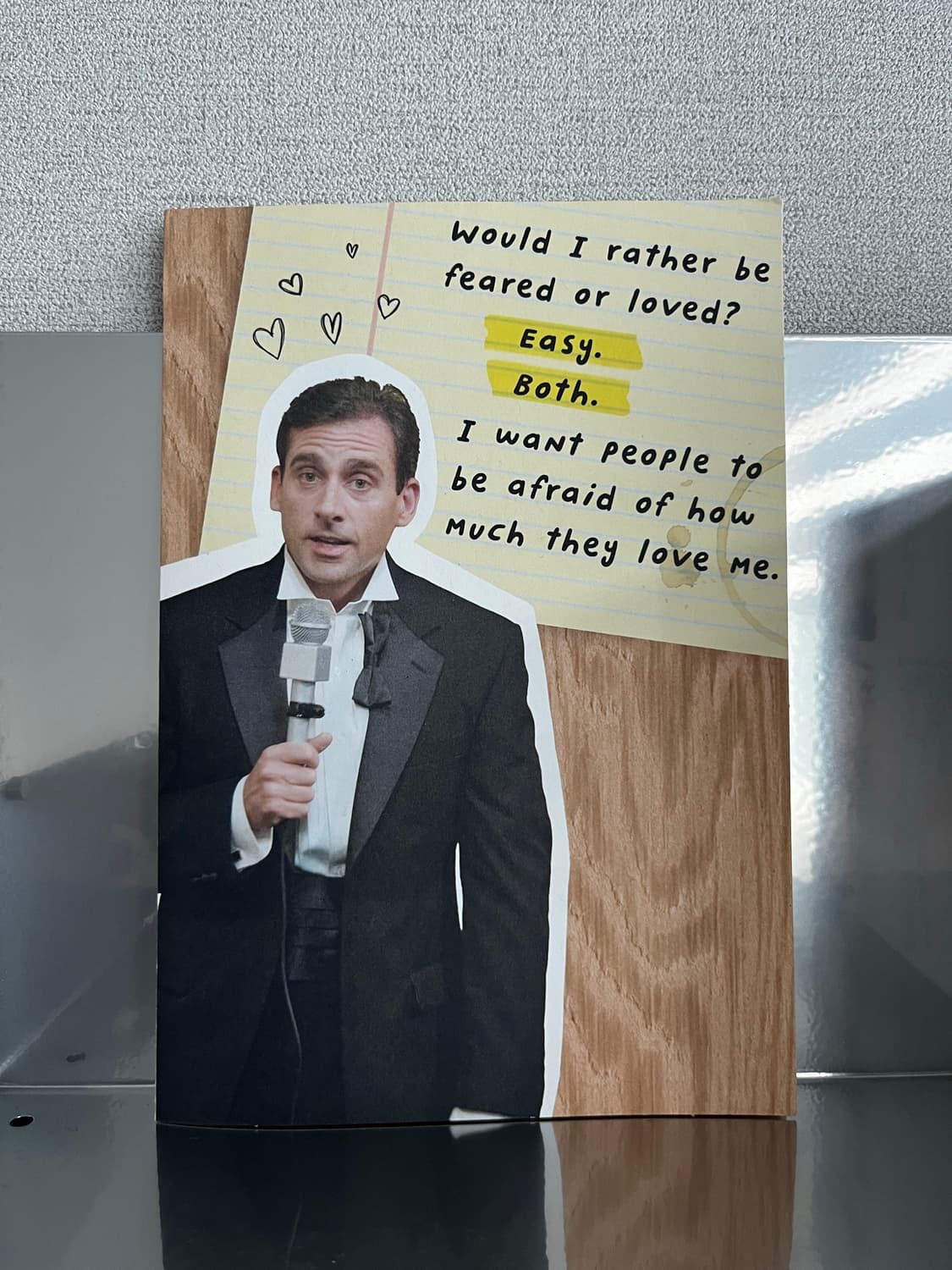 The office 디 오피스 마이클 스캇 이티비티즈 인형 & 엽서 상품이미지4