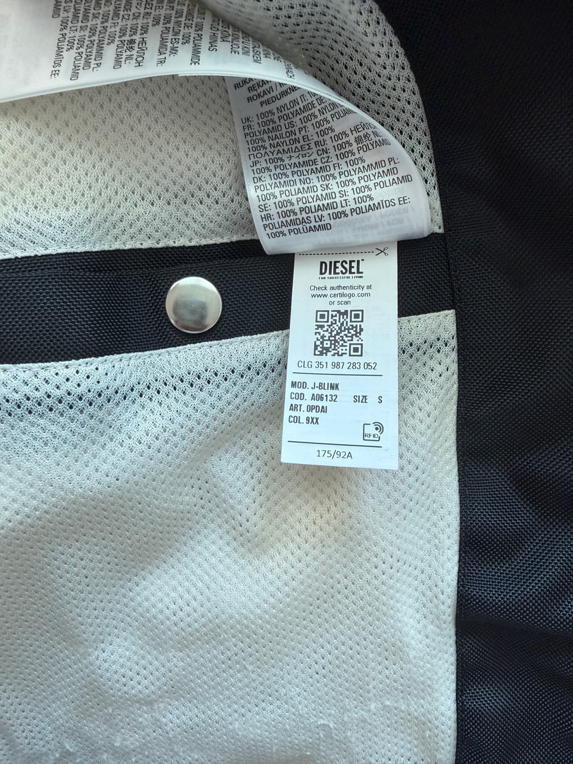 디젤 바이커 자켓 S사이즈 상품이미지6