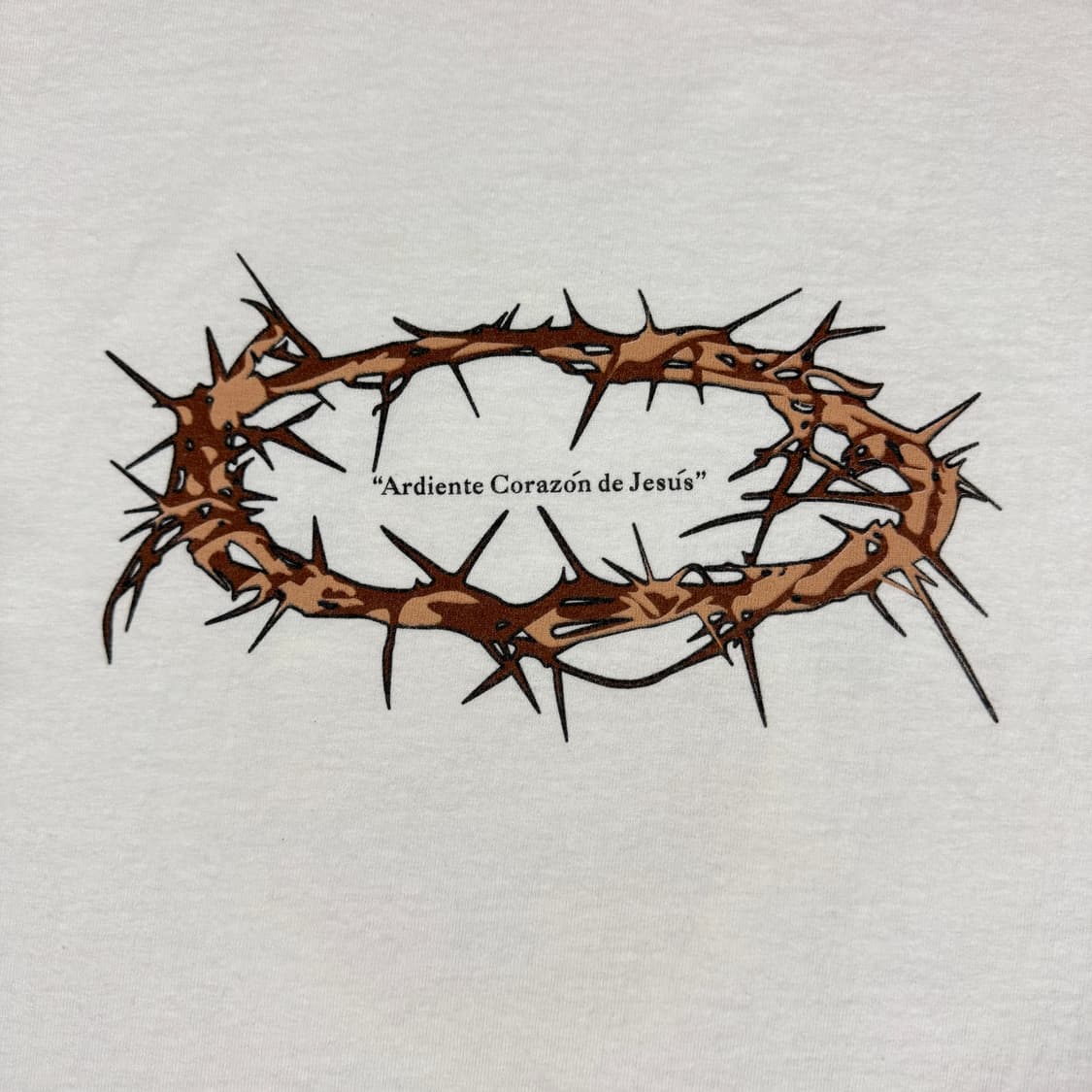 빈티지 Jesus 지저스 가시관 티셔츠 상품이미지3