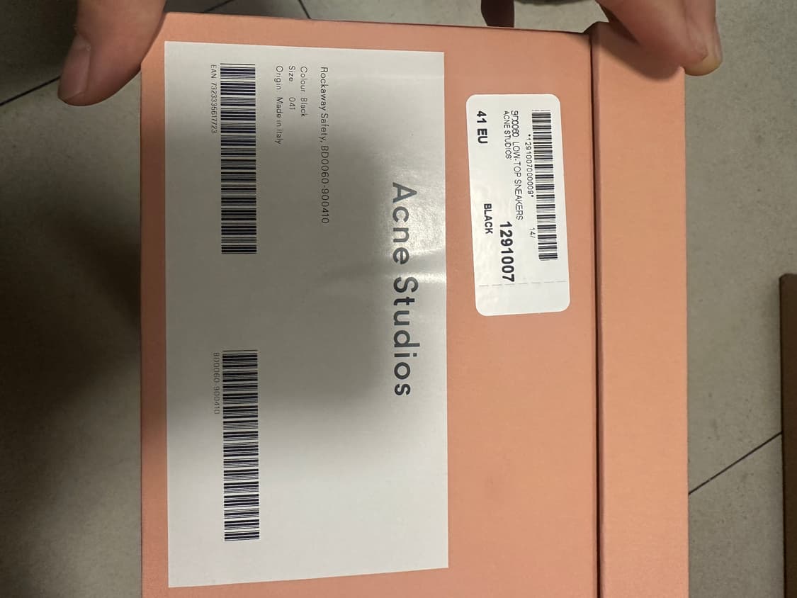 아크네 락어웨이 슈즈 41 팝니다 상품이미지3