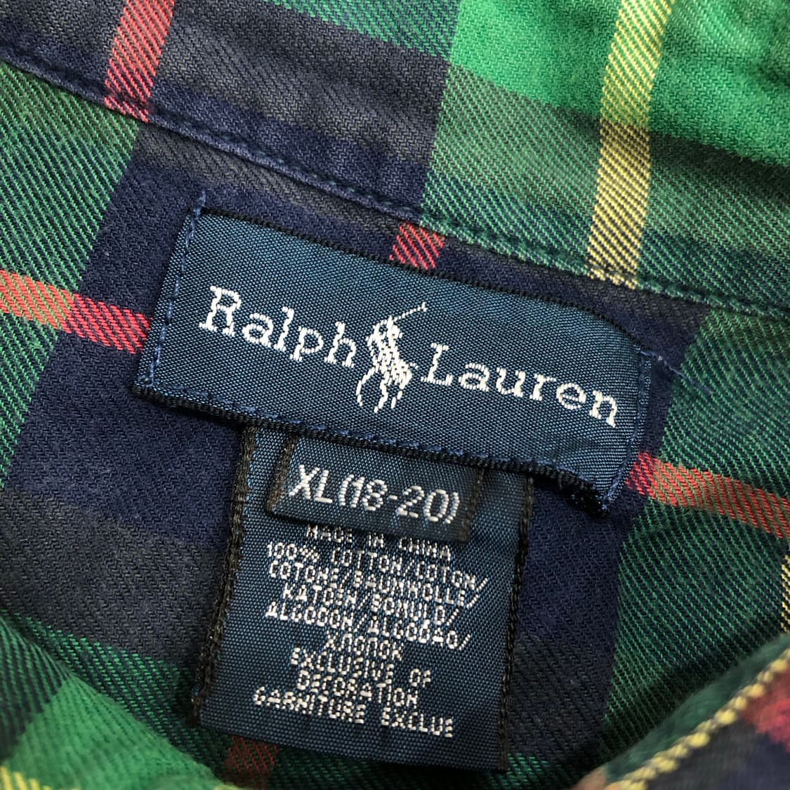 폴로 랄프로렌 걸즈 체크 셔츠 상품이미지5