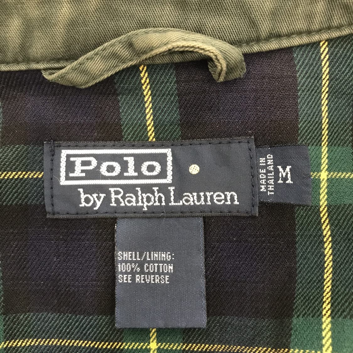 폴로 랄프로렌 썬페이딩 빈티지 해링턴자켓 [M] 상품이미지5