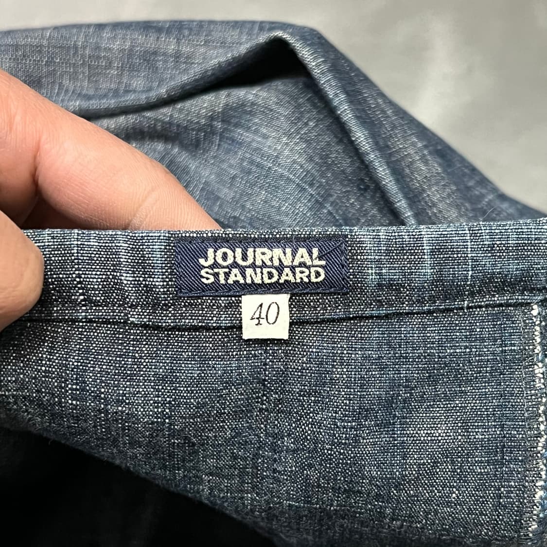  저널스탠다드 플리츠 데님 스커트 y15804 상품이미지5