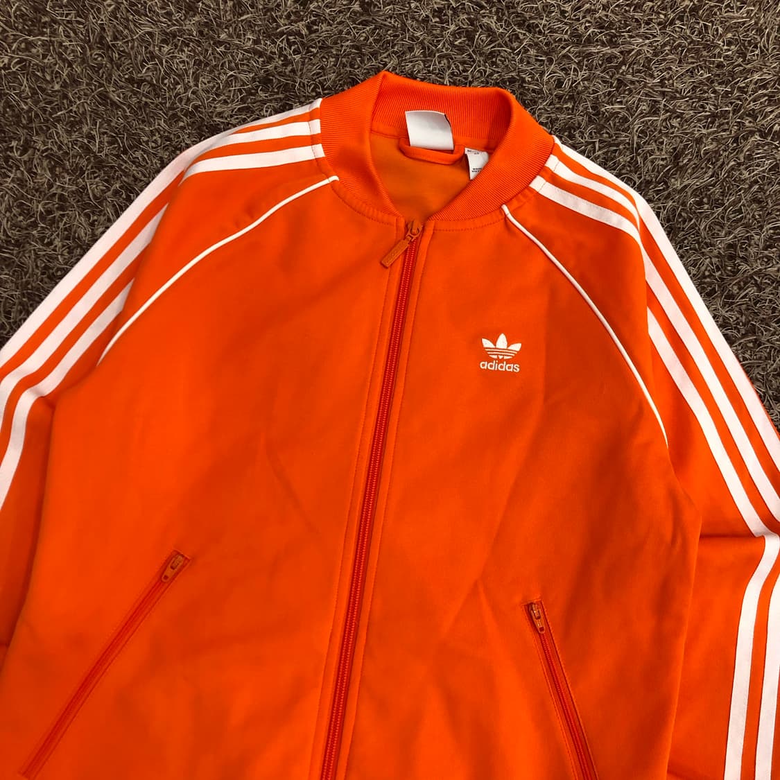 아디다스 슈퍼스타 오렌지 져지 트랙탑 상품이미지2