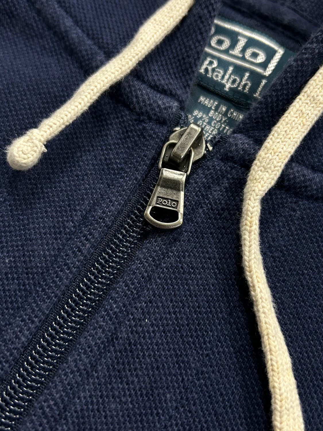 폴로 랄프로렌 포니로고 네이비 후드집업 S  상품이미지7