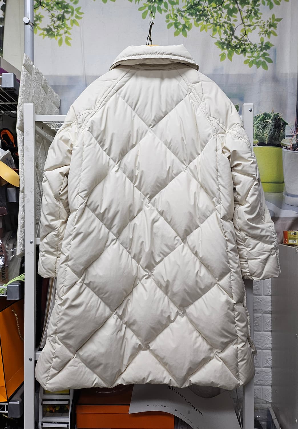 아페쎄 A.P.C 여성롱패딩 55 ~슬림66 퀼팅 구스다운패딩 AD30 상품이미지7