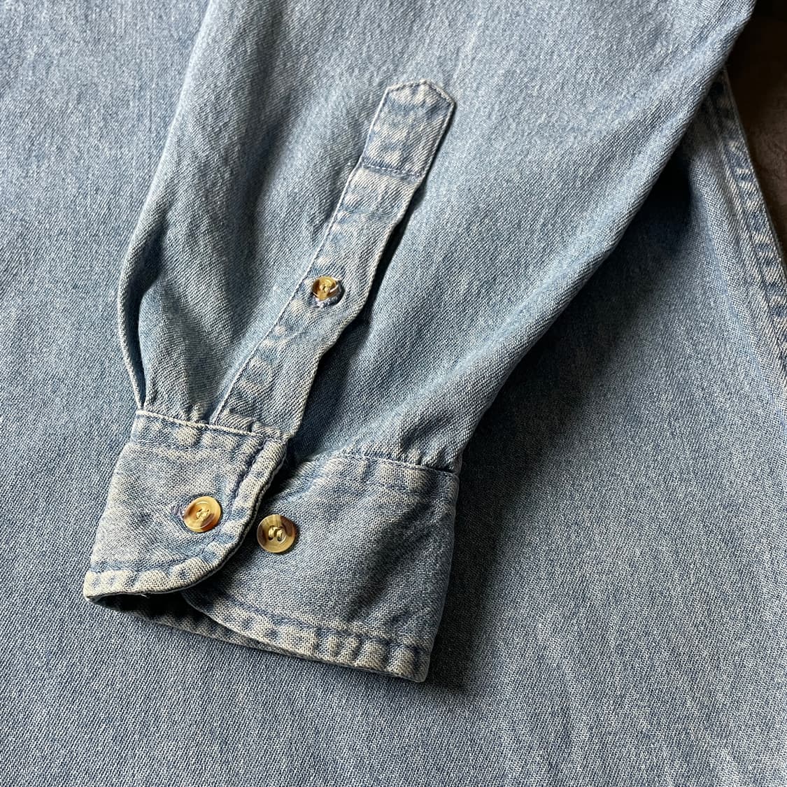 WOODBRIDGE 우드브릿지 빈티지 코튼 데님 셔츠 A00669 상품이미지6
