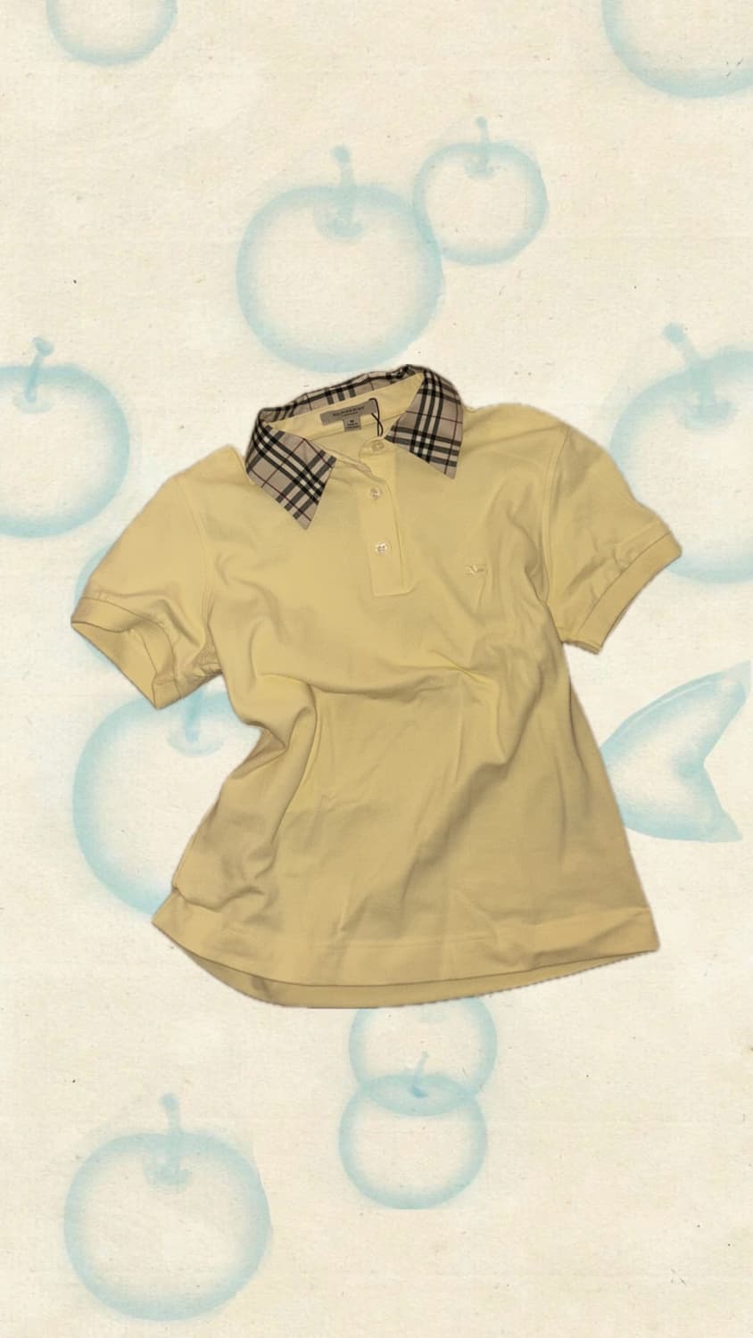 런던 버버리 폴로 티셔츠 상품이미지1