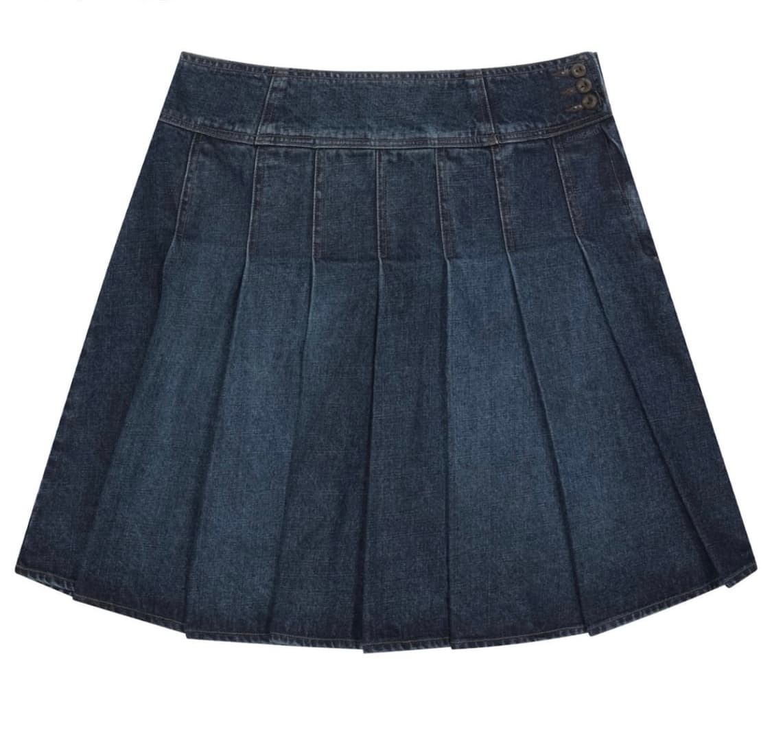 코이세이오 데님 플리츠 스커트 1size 상품이미지1