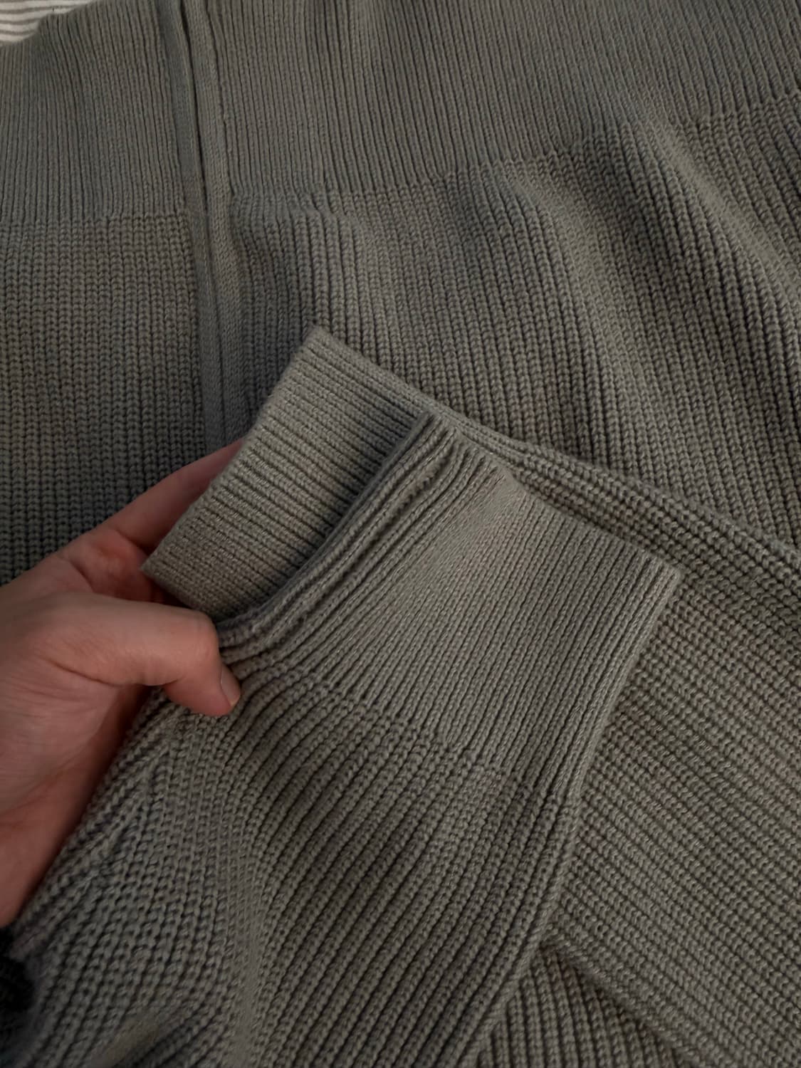 유니클로 니트집업 XL 상품이미지4