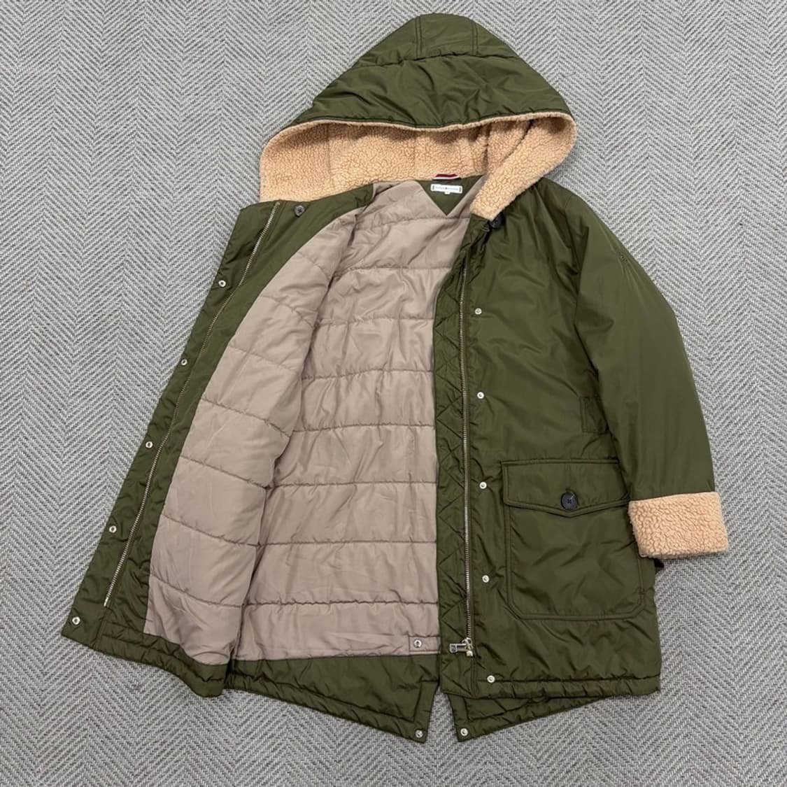 타미힐피거 셰르파 야상 패딩 v2099 상품이미지5