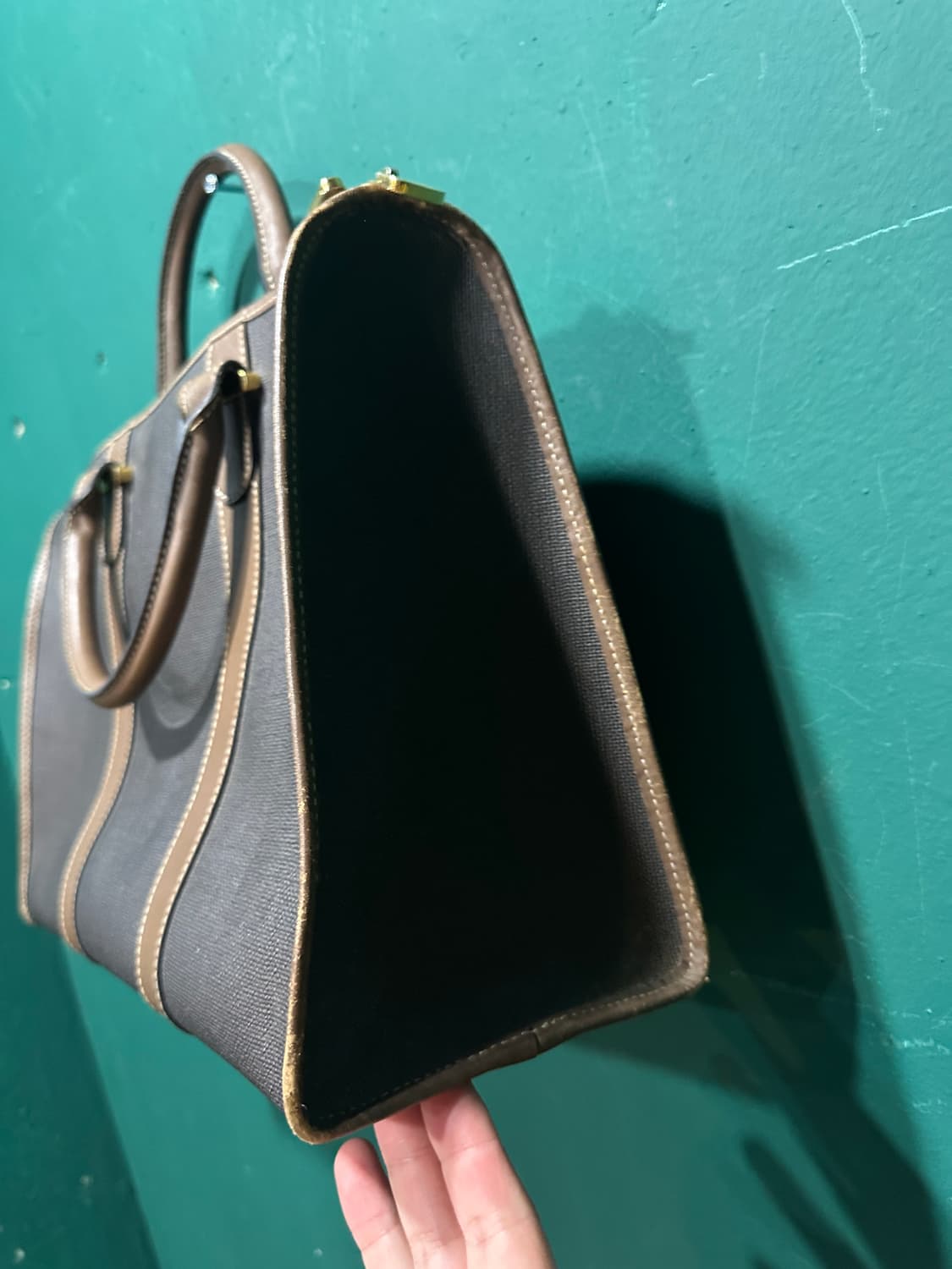 던힐 레더 보스턴백 상품이미지2