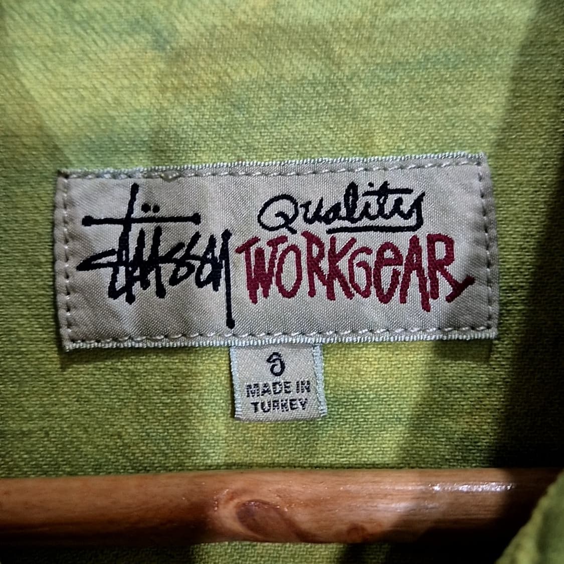 스투시 원더랜드 핸드 다이 워크 자켓 상품이미지6