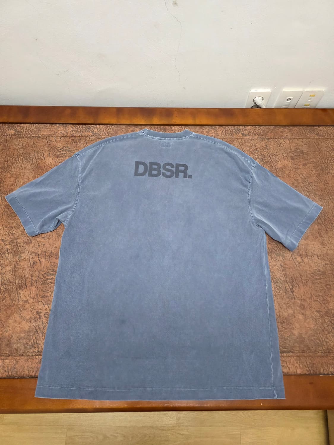 DBSR 덤브스트럭 오버핏 워싱 반팔티 L 상품이미지1