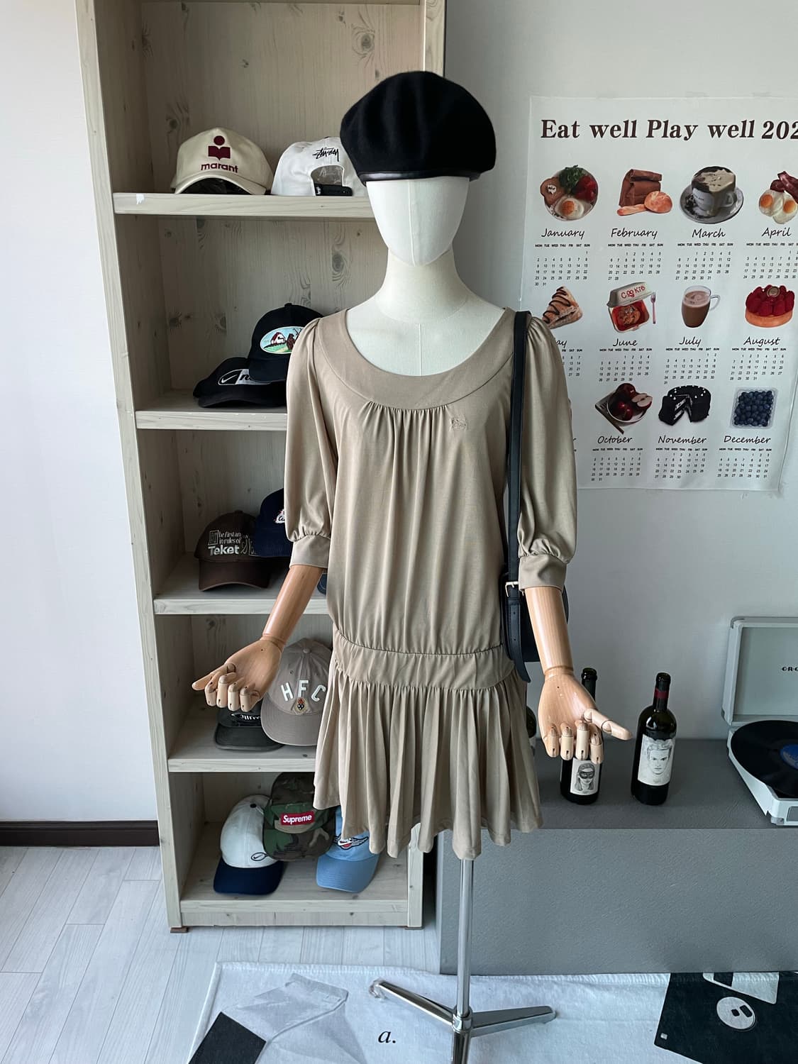 버버리 로고 원피스 상품이미지4