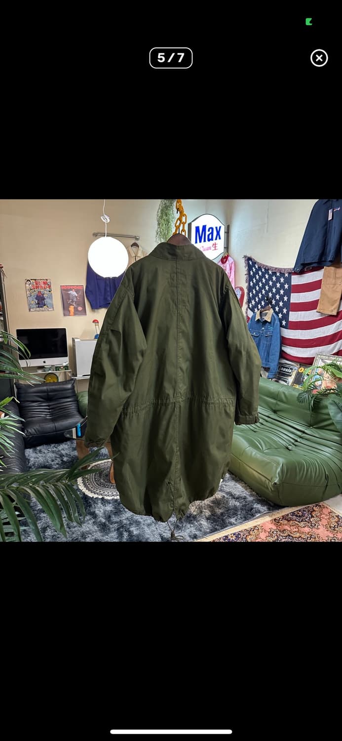 80s OG US M-65 피쉬테일 개파카 상품이미지5