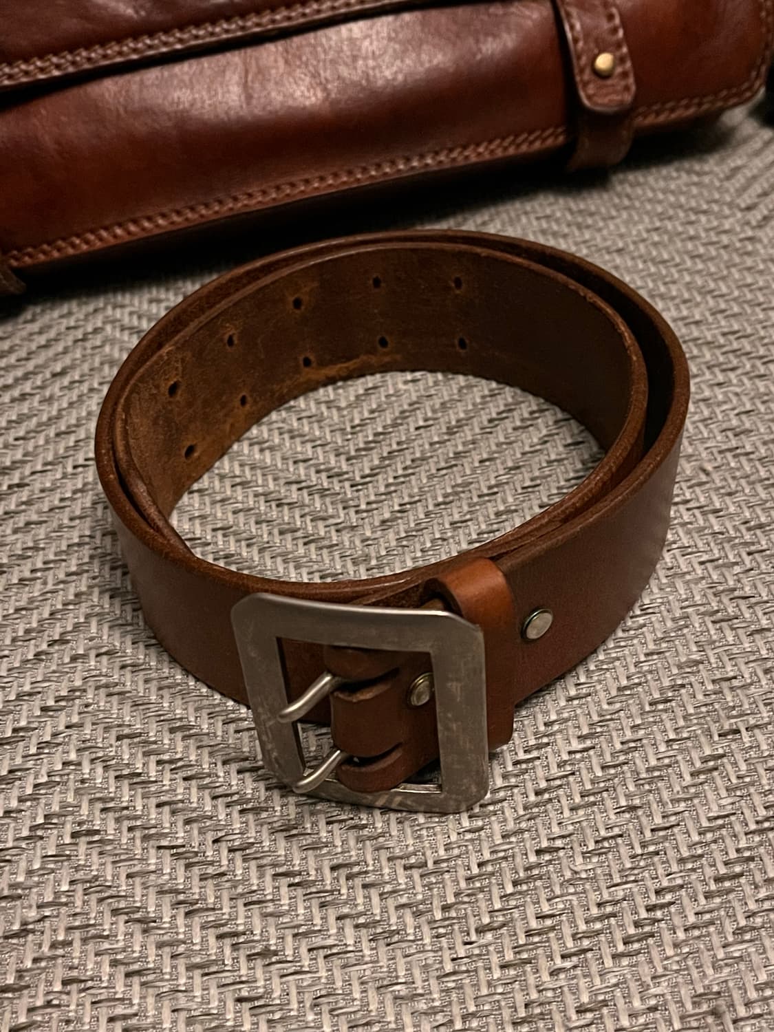 리얼맥코이 더블핀 개리슨 벨트 상품이미지1