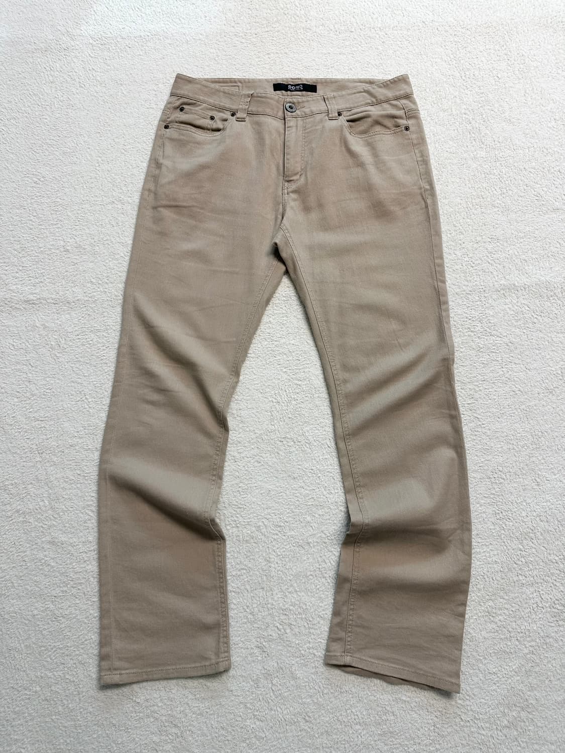 dohc 베이지 데님팬츠 상품이미지2