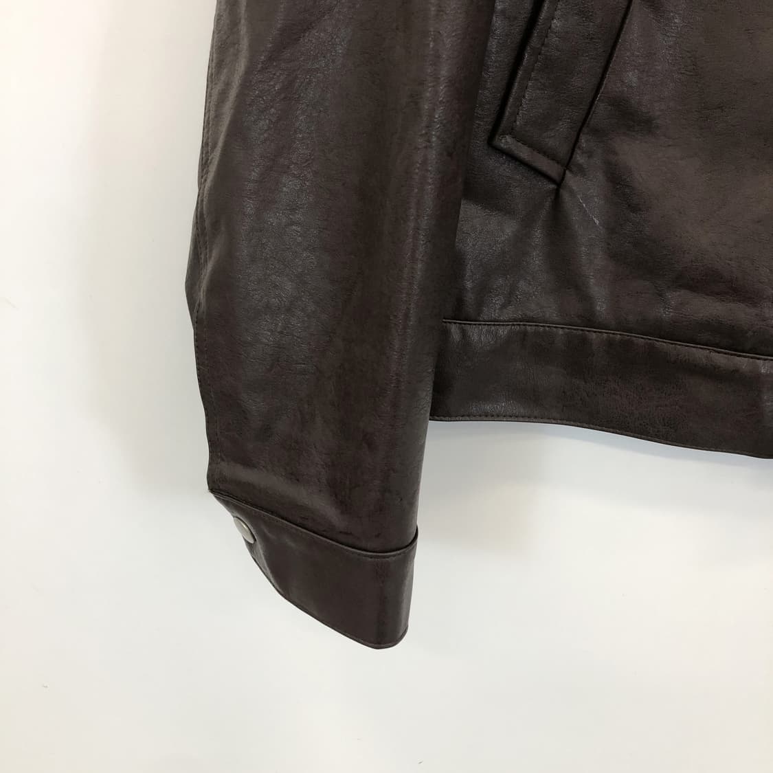 라퍼지스토어 버핑레더자켓 L 브라운  상품이미지2