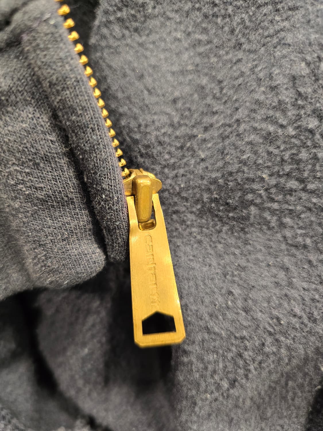 칼하트 기모 네이비 후드집업 M 상품이미지9