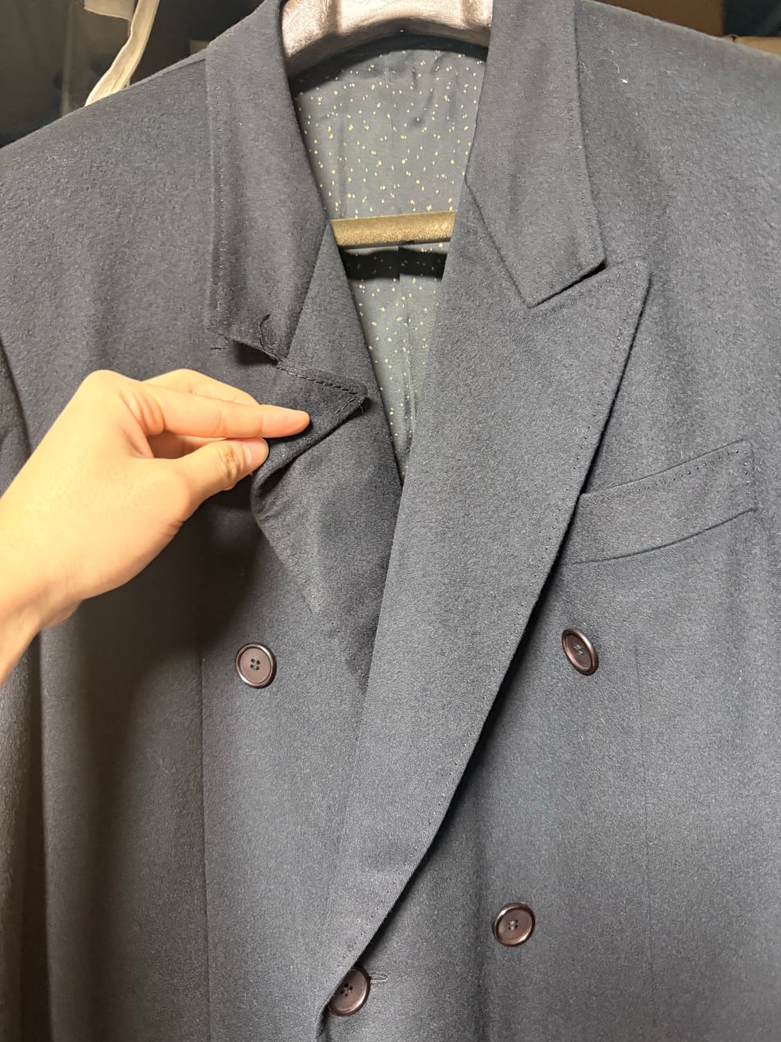 지방시 캐시미어100 오버코트 상품이미지3