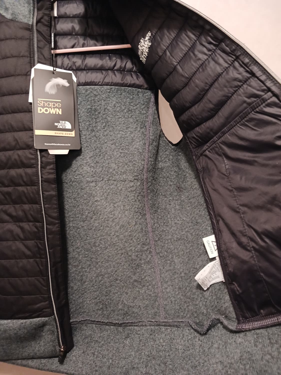 노스페이스 정품 여성 후드 패딩 조끼 85 ~ 90 사이즈 상품이미지4