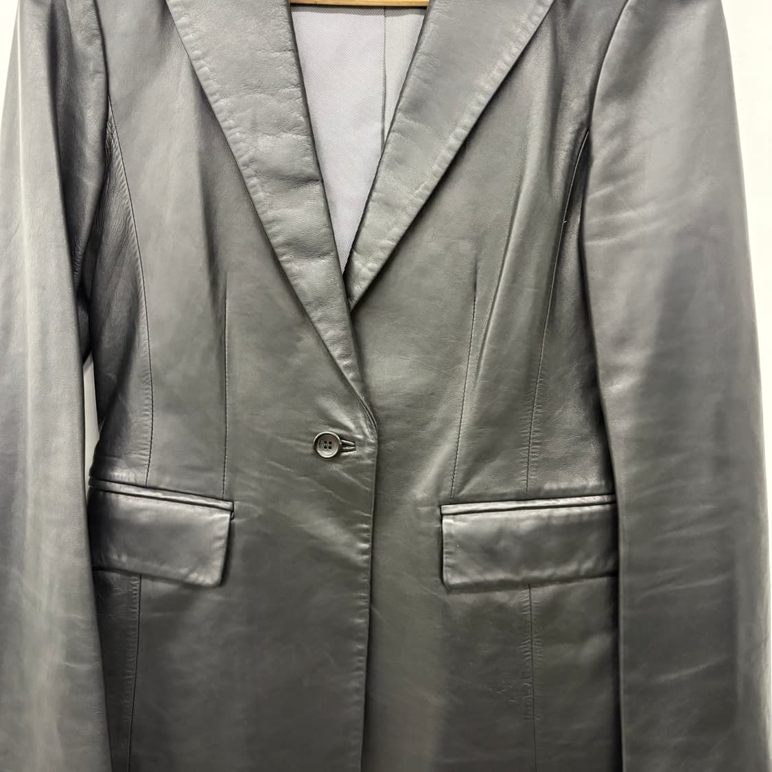 YETTS 양가죽 자켓 블랙 여/M 상품이미지2