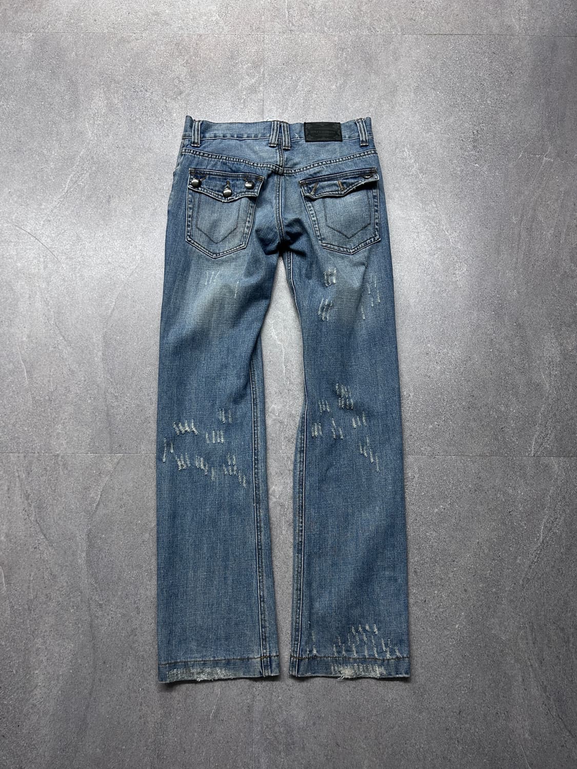 돌체앤가바나 플랩 포켓 디스트레스드 데님 상품이미지6