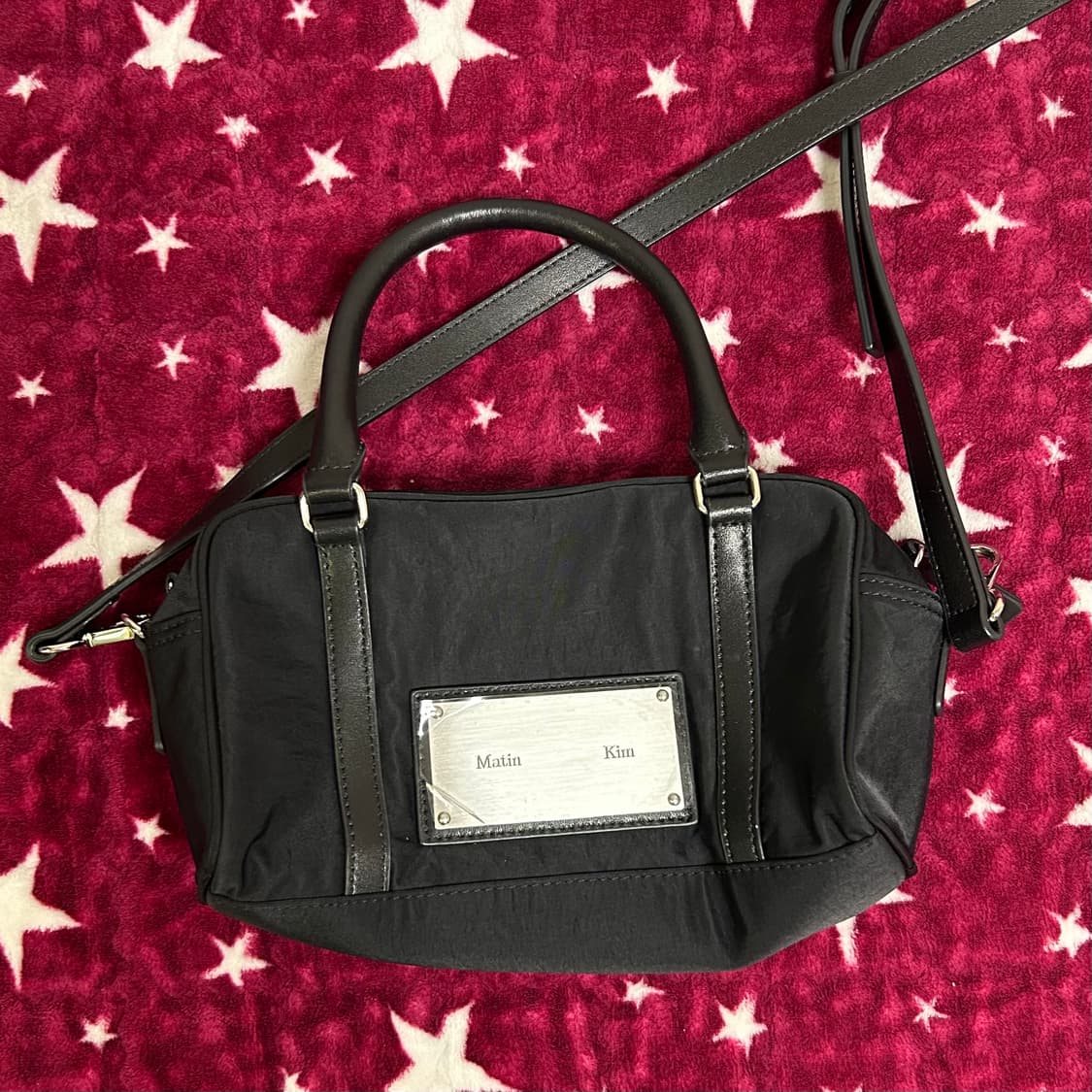 마뗑킴 베이비 스포티 토트백 블랙 상품이미지1