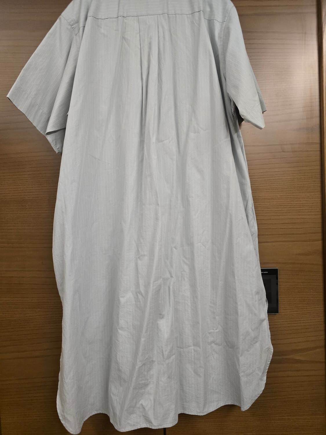 단톤 셔츠 원피스 그린스트라이프 36 상품이미지2