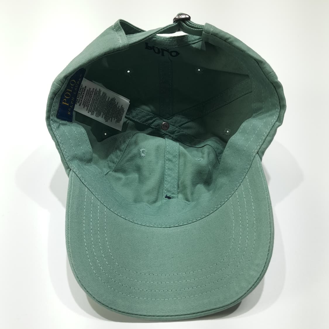 CL522 폴로 블랙 포니자수 에메랄드 그린 볼캡 모자 상품이미지7