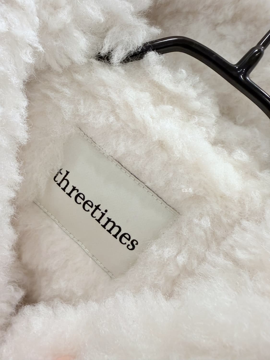 쓰리타임즈 베이비퍼 후디 무스탕 상품이미지6