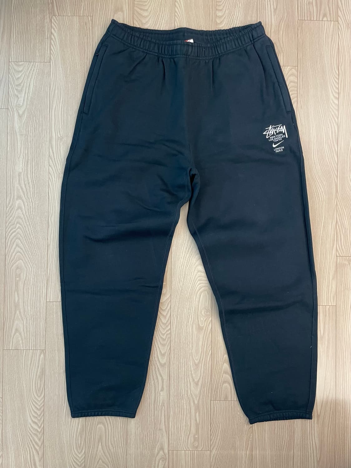 나이키 x 스투시 NRG ZR 플리스 팬츠 블랙 상품이미지1