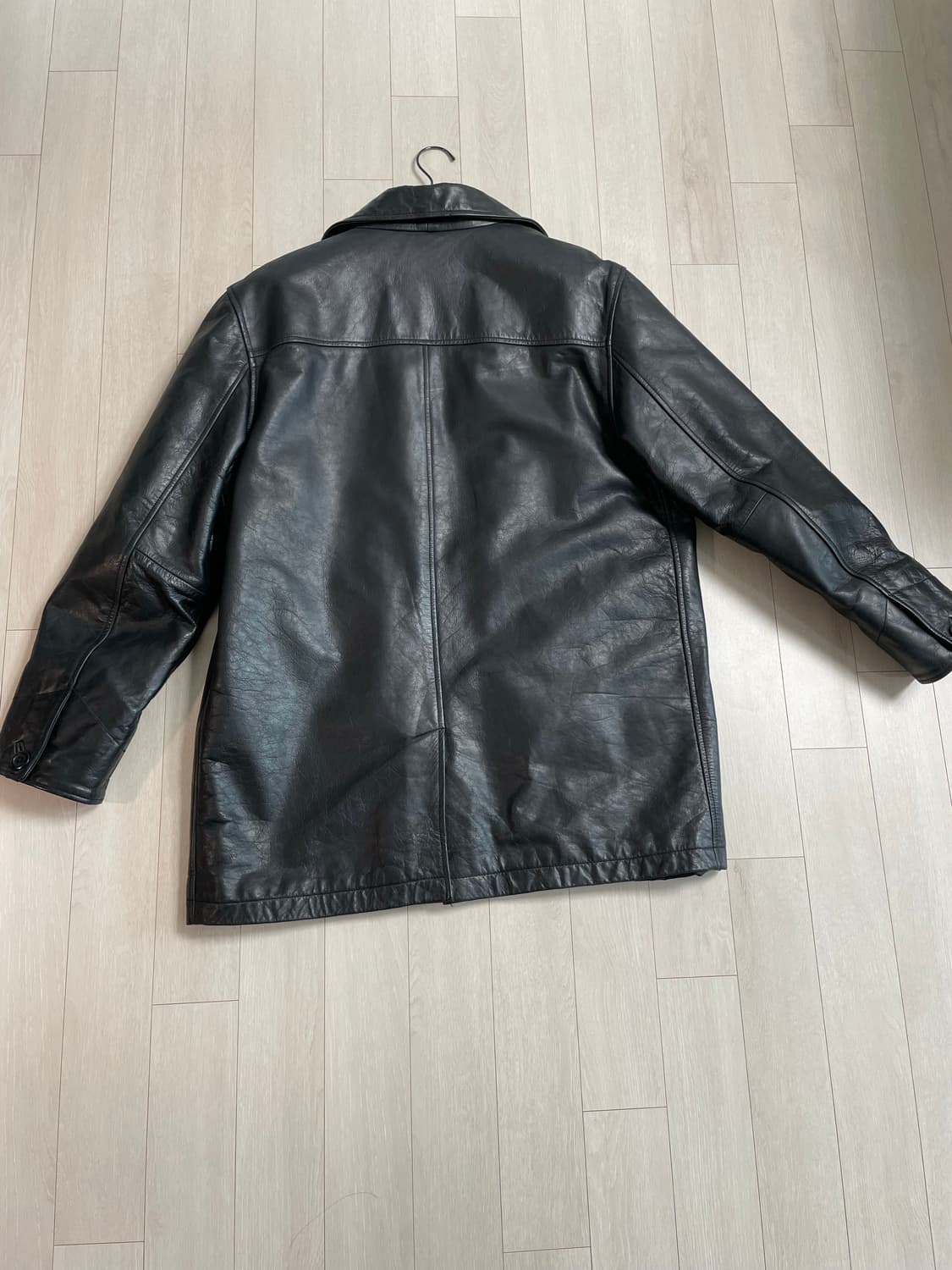 [L] 올드갭 레더 카코트 상품이미지8