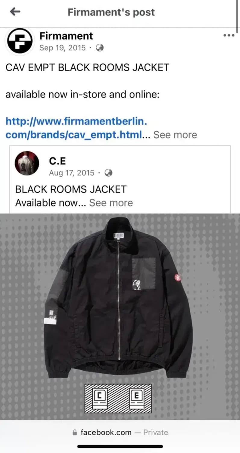 카브엠트 블랙 룸스 집업자켓 상품이미지10