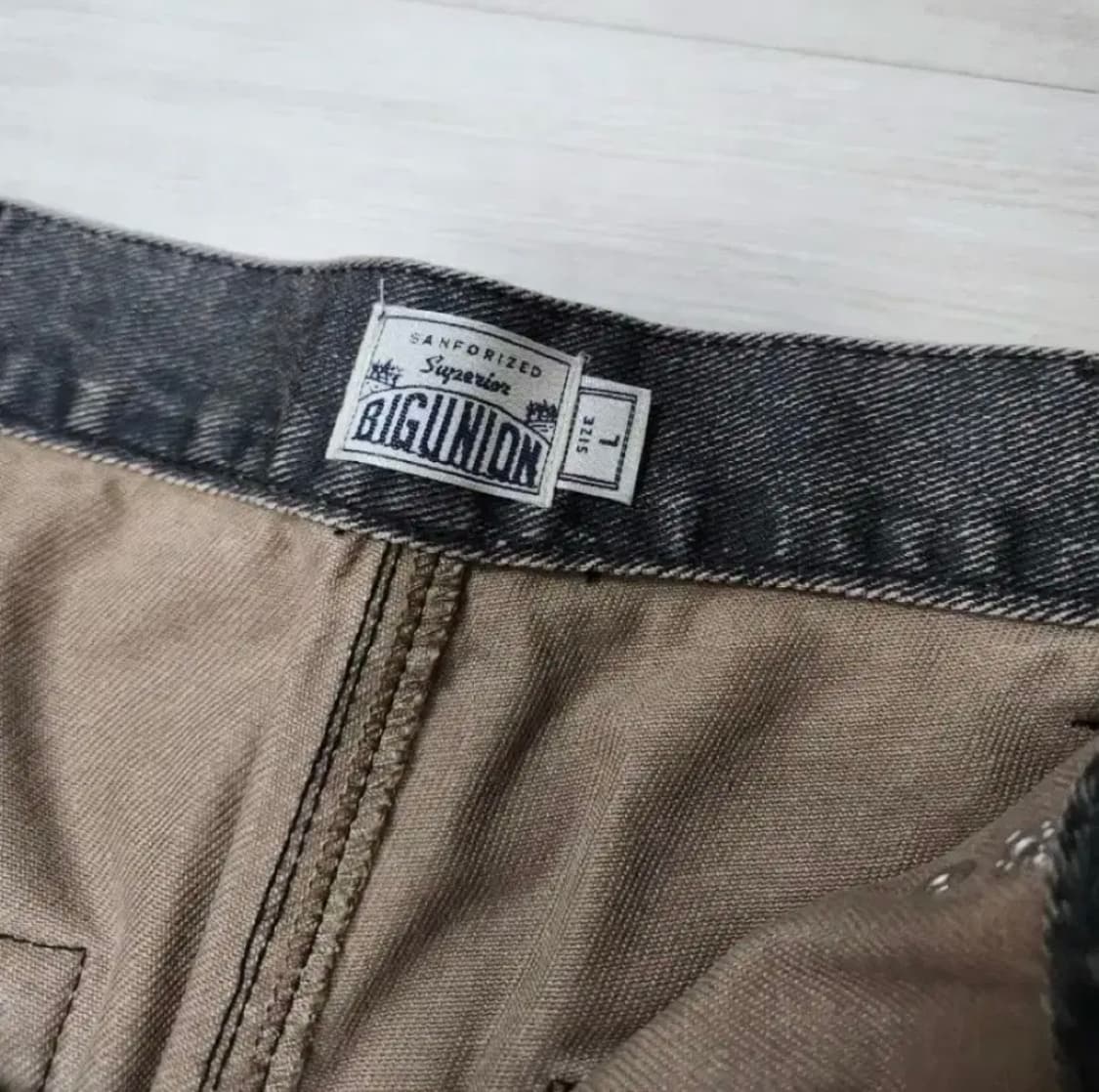 L] 빅유니온 M-Zipper make over pants 상품이미지4