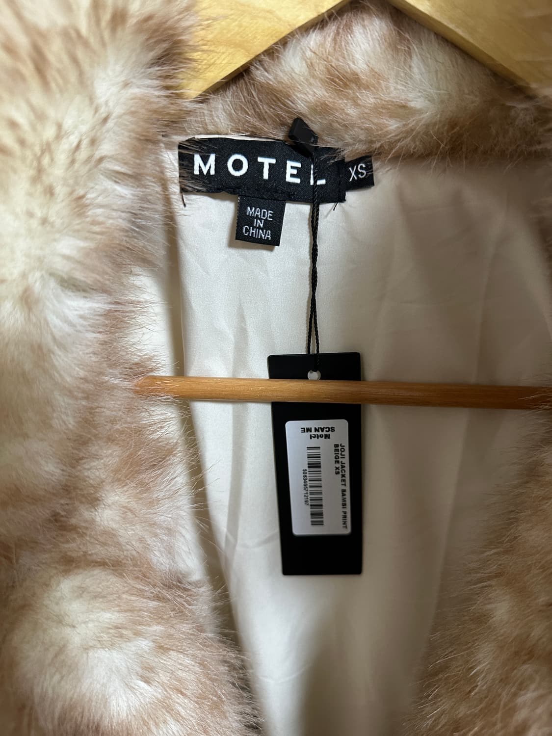 (새상품) motel rocks 밤비 퍼자켓 상품이미지7