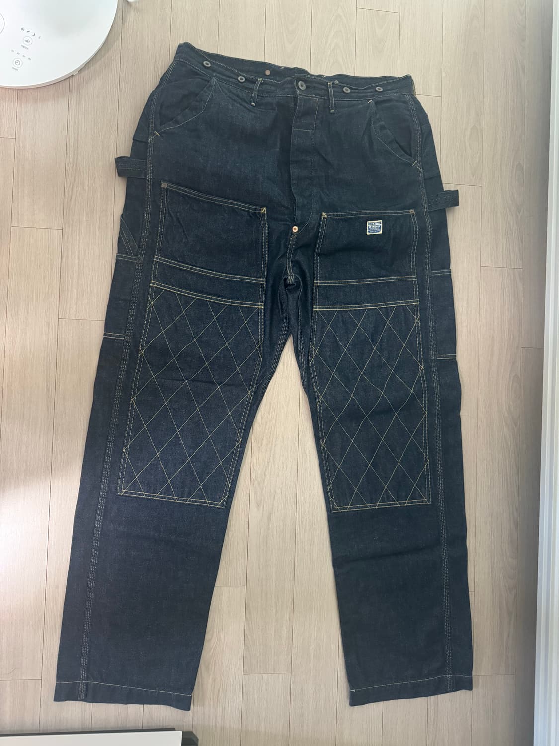 캐피탈 11.5온즈 데님 럼버 팬츠 인디고 사이즈 5 상품이미지1