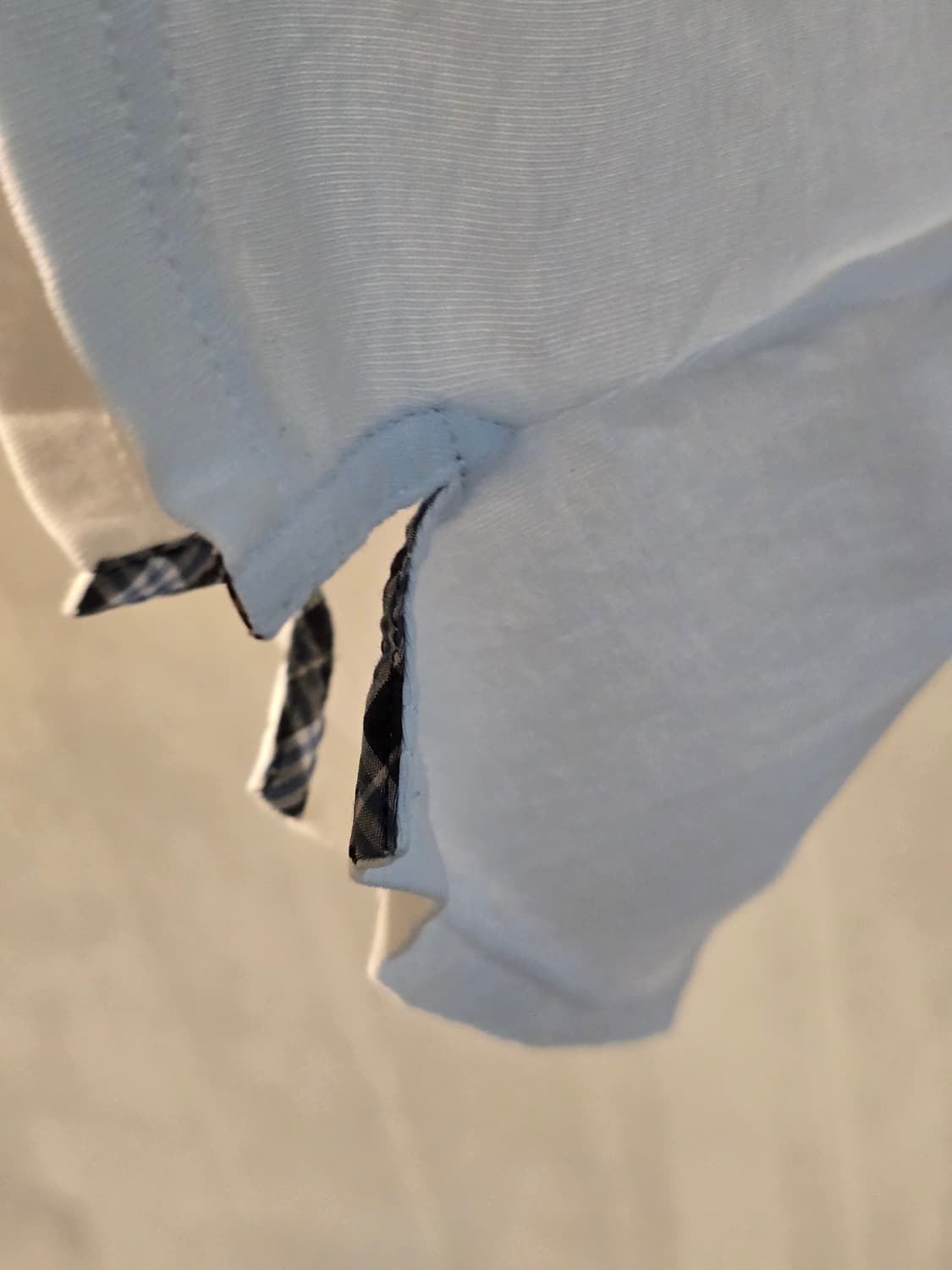BURBERRY  블루라벨 체크 리본 포인트 탑 상품이미지6