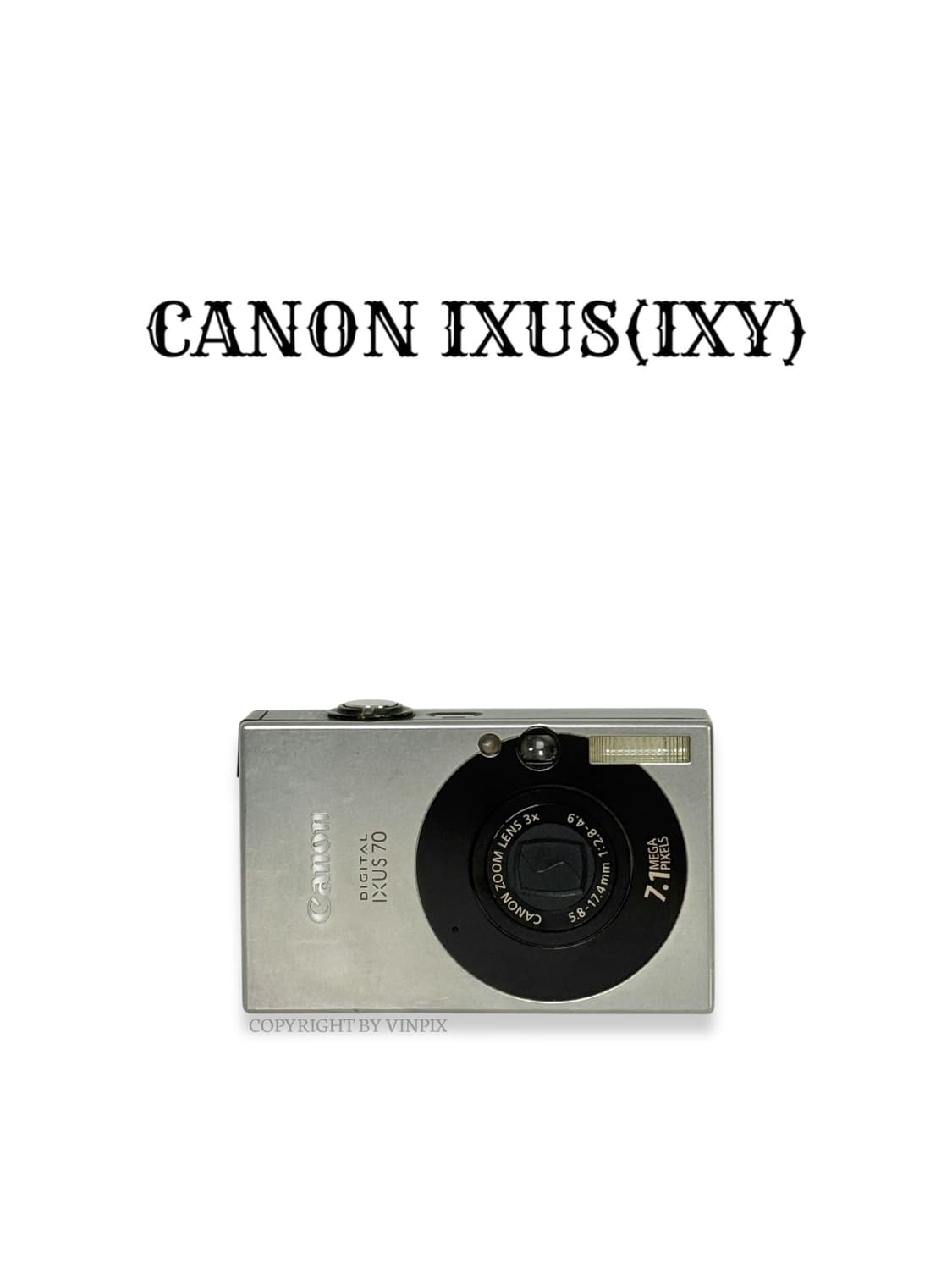 캐논 익서스 70(ixus 70) 디지털 카메라 디카 상품이미지1