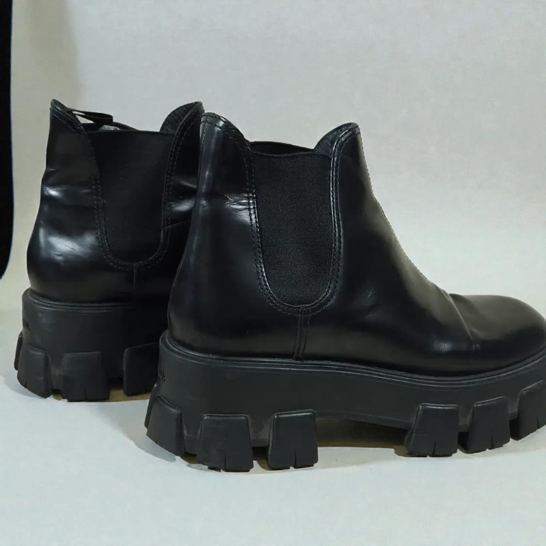 PRADA 프라다 모노리스 첼시 부츠 37 1/2 상품이미지8