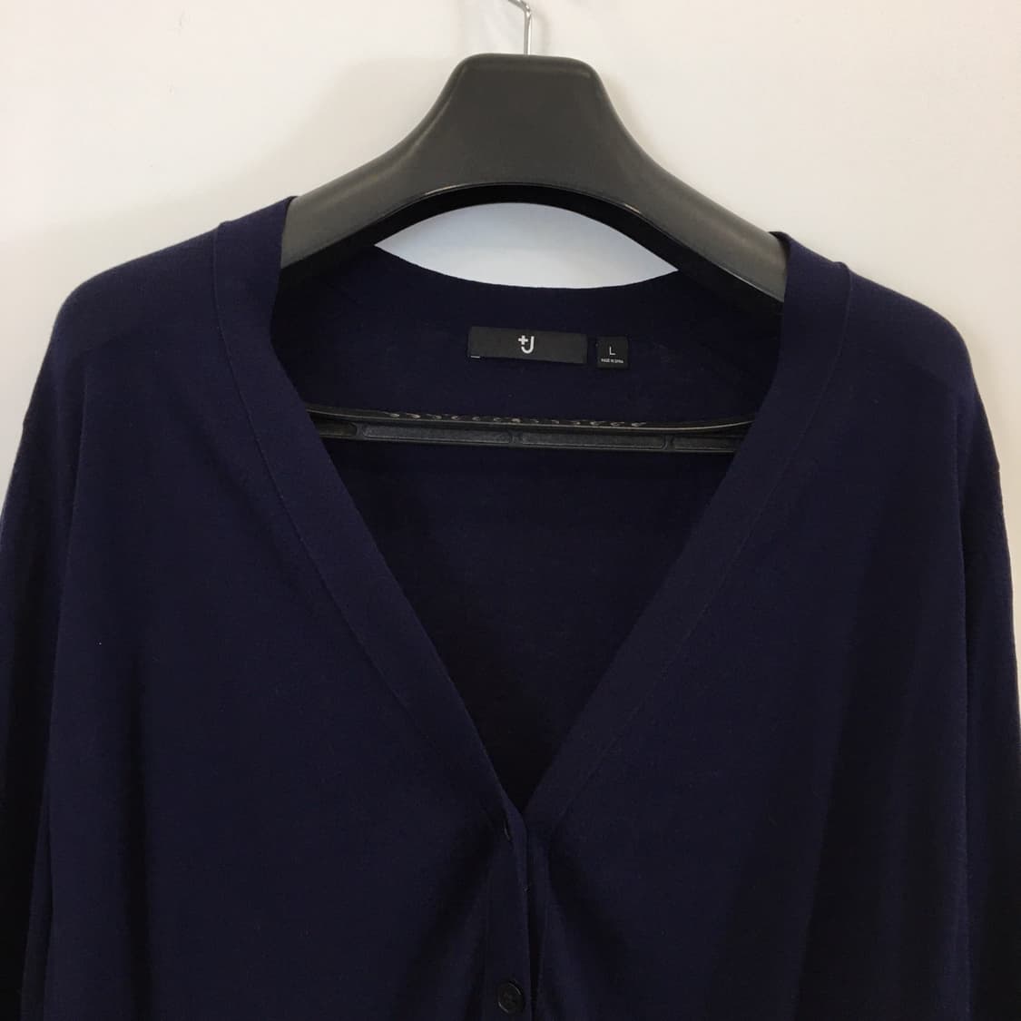 유니클로+J 질샌더 실크혼방 가디건 L  상품이미지3