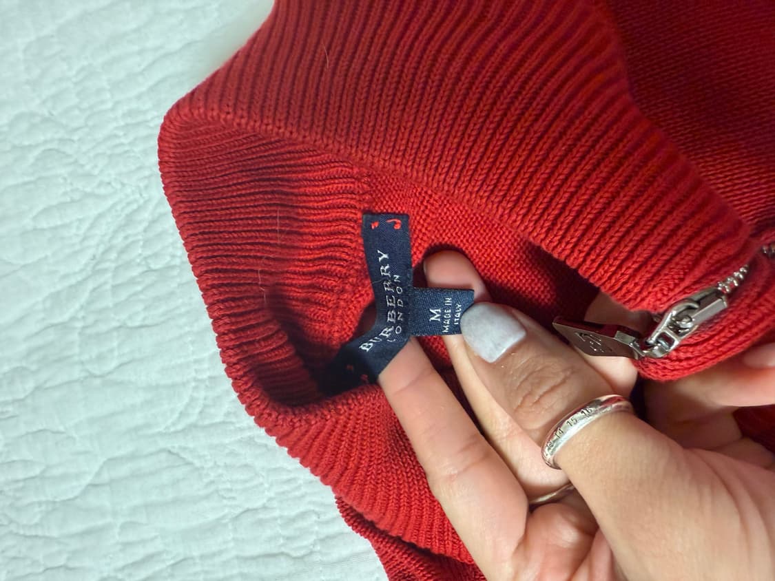 버버리 런던 레드반집업M 상품이미지2