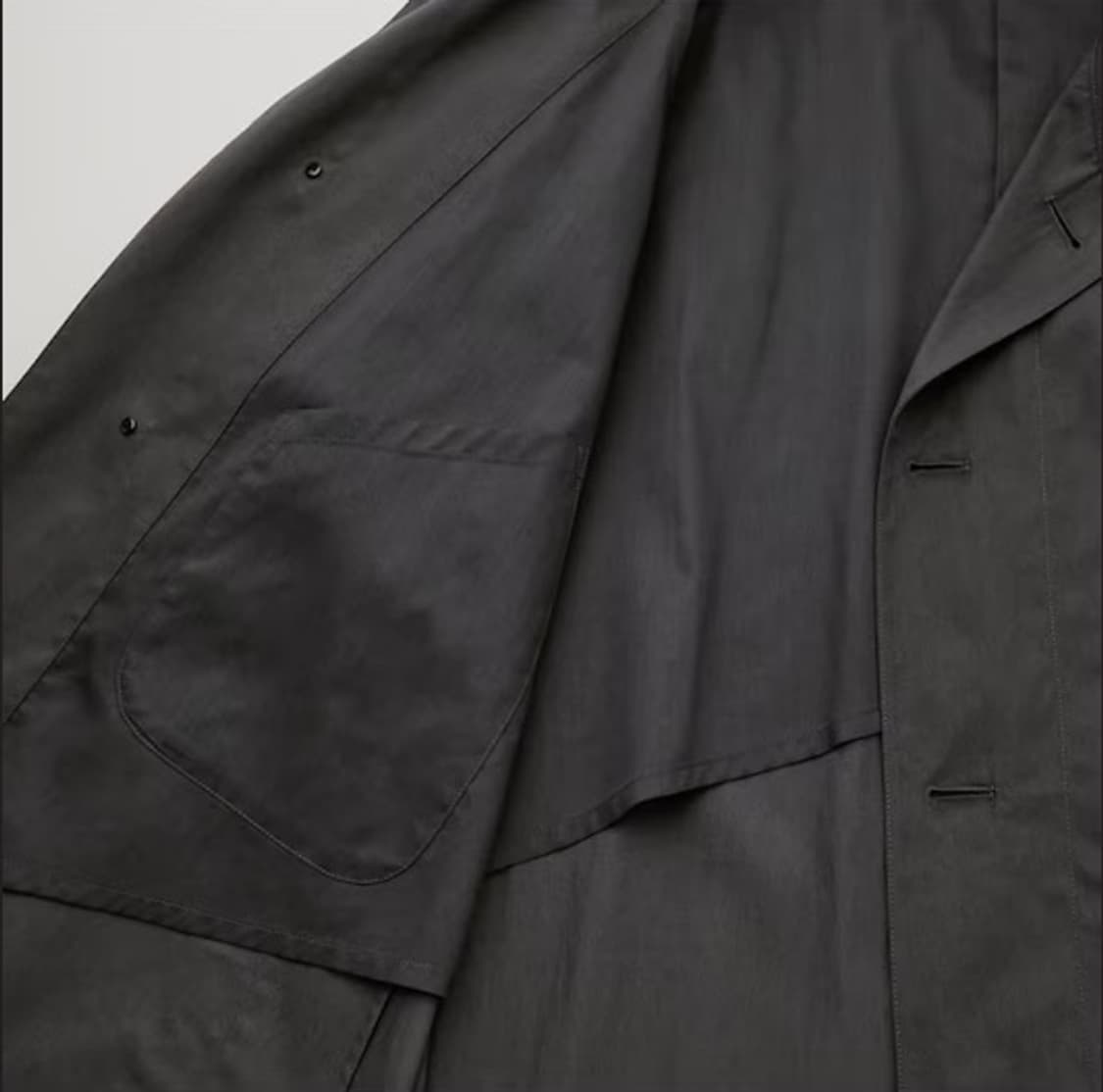 르메르X유니클로U 트렌치 코트 XL 상품이미지5