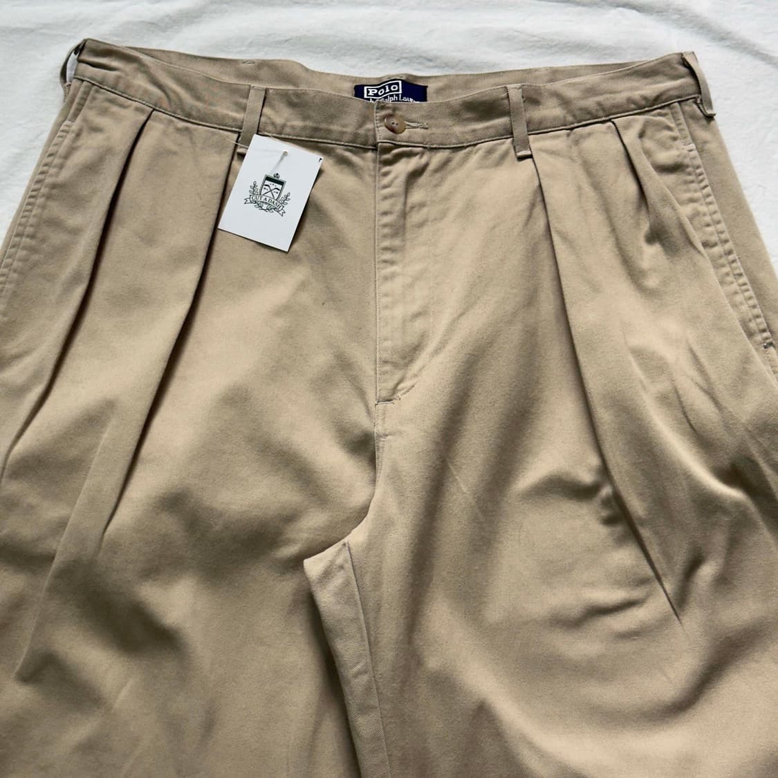 90s 폴로 랄프로렌 투턱 치노팬츠 36X30 상품이미지2