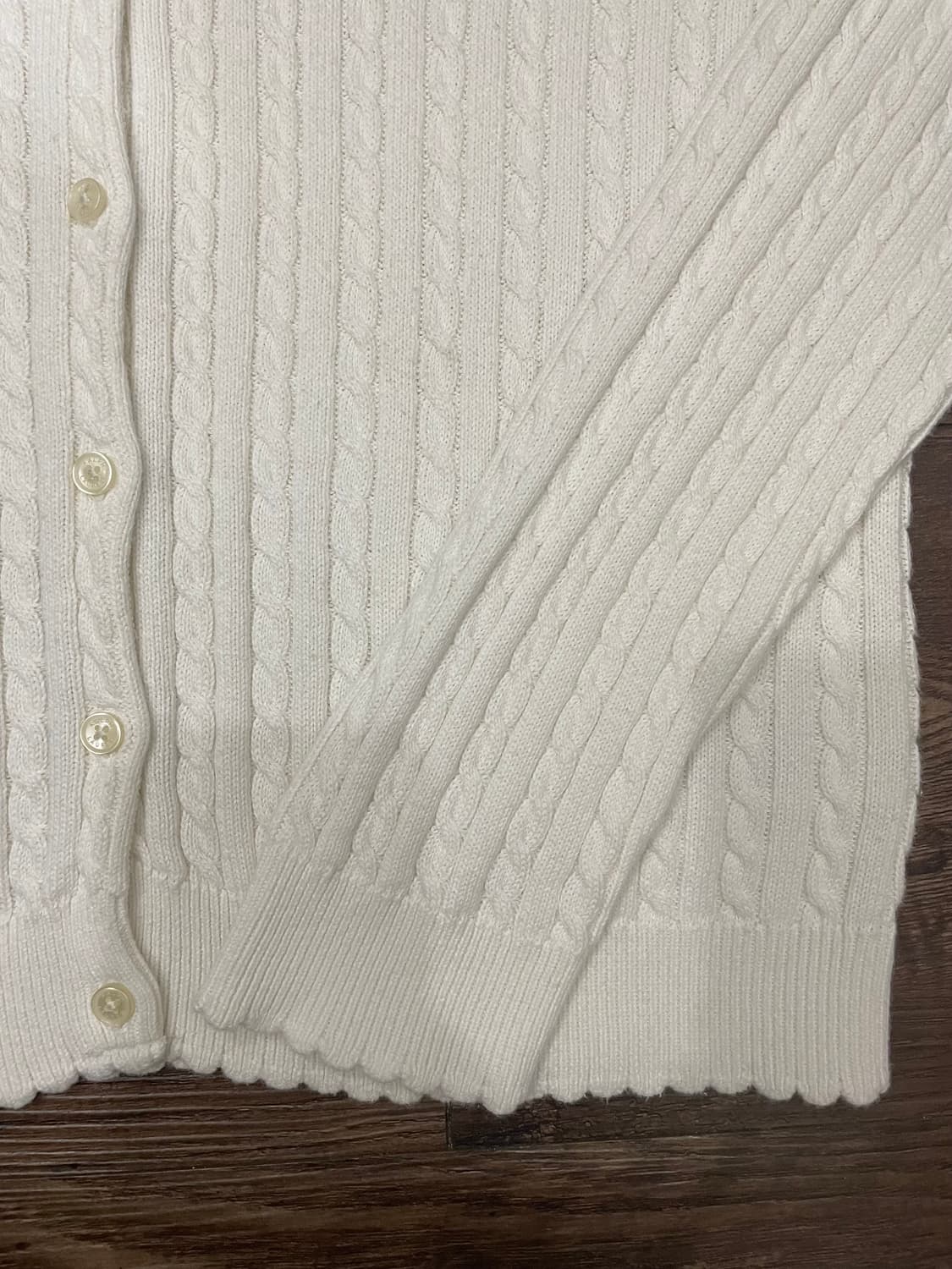 폴로 랄프로렌 케이블 코튼 니트 가디건  상품이미지4